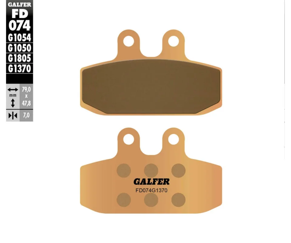 A Buon Prezzo Galfer Pastiglie Freno Anteriore per CAGIVA ROADSTER 125Modelli dal 1997 al 1999FD074G1370