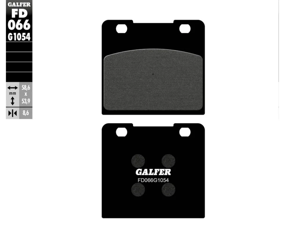 Acquista Ora Galfer Pastiglie Freno Anteriore per SUZUKI VL 1500 INTRUDER LEGENDARY EASSICModelli dal 1998 al 1999FD066G1054