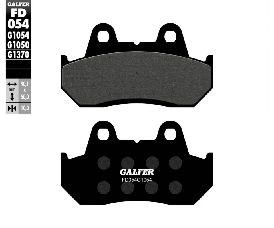 Soddisfatti O Rimborsati Galfer Pastiglie Freno Anteriore per HONDA VF 750 F, F2Modelli: 1983FD054G1054
