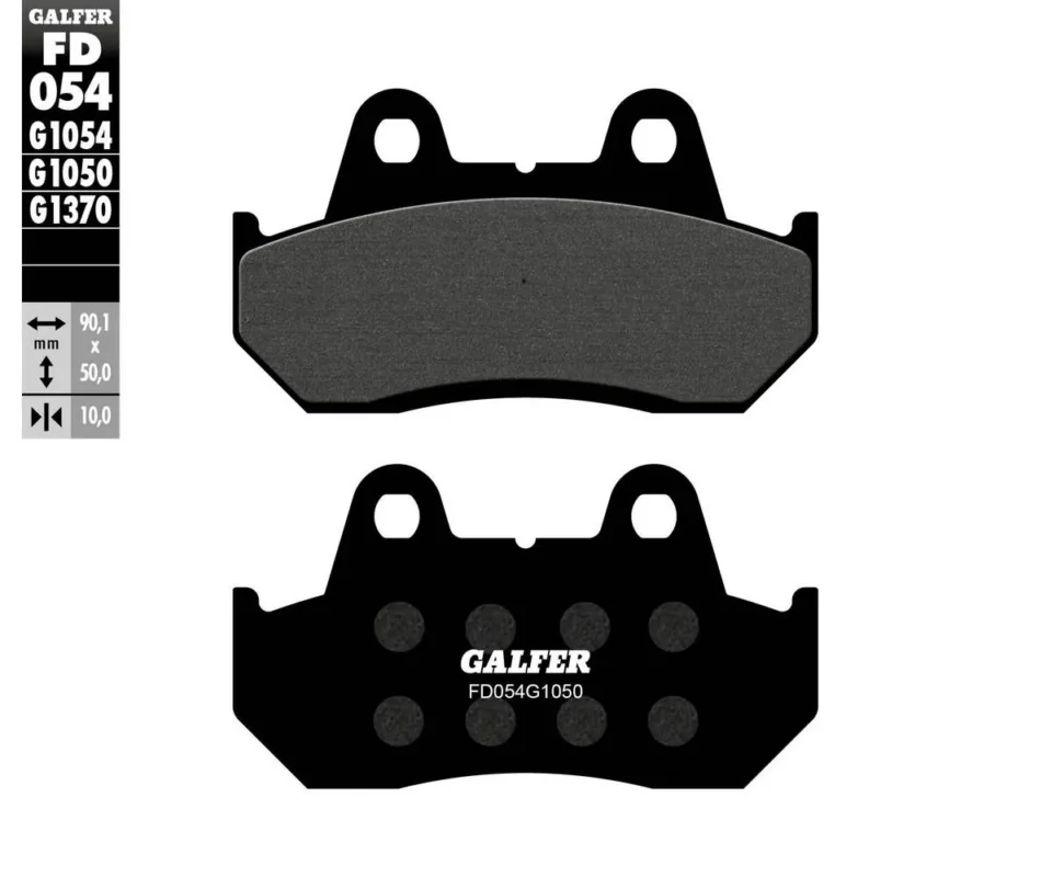 Galfer Pastiglie Freno Anteriore per HONDA XL 600 V TRANSALPModelli dal 1987 al 2000FD054G1050 Nuovo Arrivo