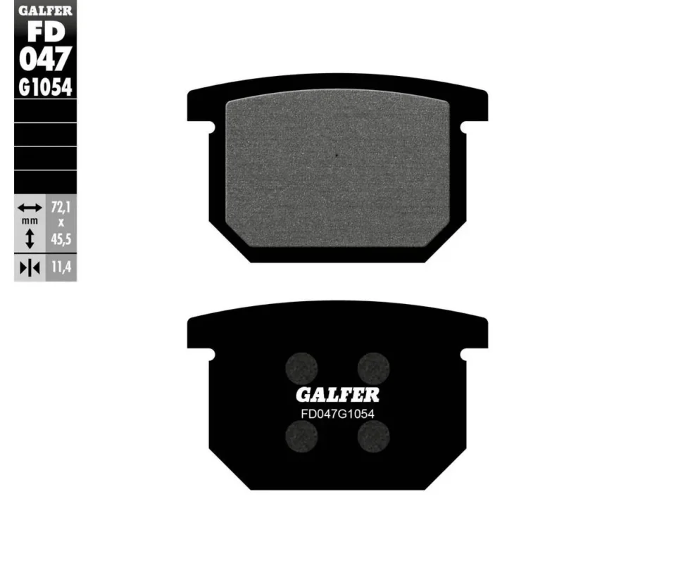 Più Venduto Galfer Pastiglie Freno Anteriore per SUZUKI GSX 750 SZModelli: 1982FD047G1054