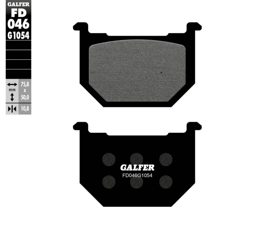 Galfer Pastiglie Freno Anteriore per SUZUKI GS 1000 G, GTL, L, LTModelli dal 1980 al 1999FD046G1054 Vendita Finale