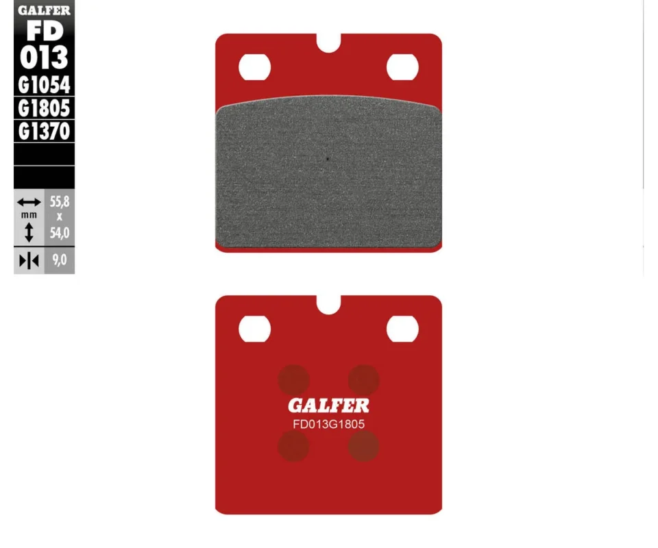 Compra Online Galfer Pastiglie Freno Anteriore per MOTO GUZZI 1000 SP, GS, NT, CALIFORNIAModelli: 1980FD013G1805