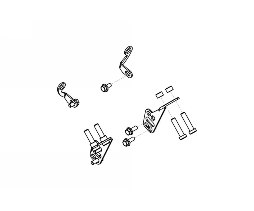 Scelto Dai Clienti Gp Ducts Kit Montaggio Cnc Racing Nero Ducati Streetfighter V4 SModelli dal 2020 al 2022 ZAB21B