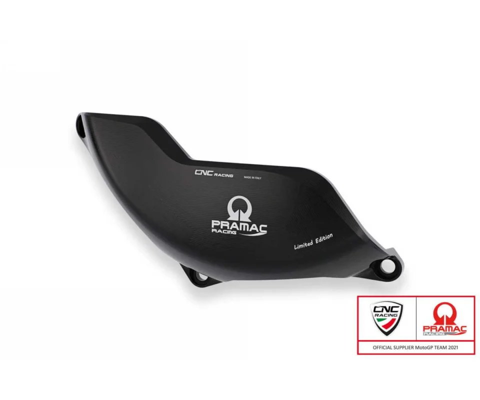 Carter Protezione "rps" Frizione Lato Dx Pramac Racing Limited Edition Cnc Racing Nero Ducati Superbike 1199 Panigale RModelli dal 2013 al 2017 PR301BPR Offerta Limitata