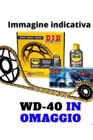 Ultimissimo Modello Kit Corona Pignone Catena 525VX SUZUKI 650 SV ABS 07-11