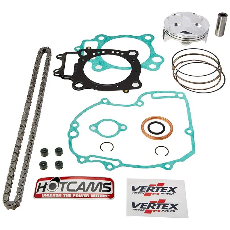 04-07 SUZUKI RMZ250 kit Pistone forgiato HC e guarnizioni Pagamento Sicuro
